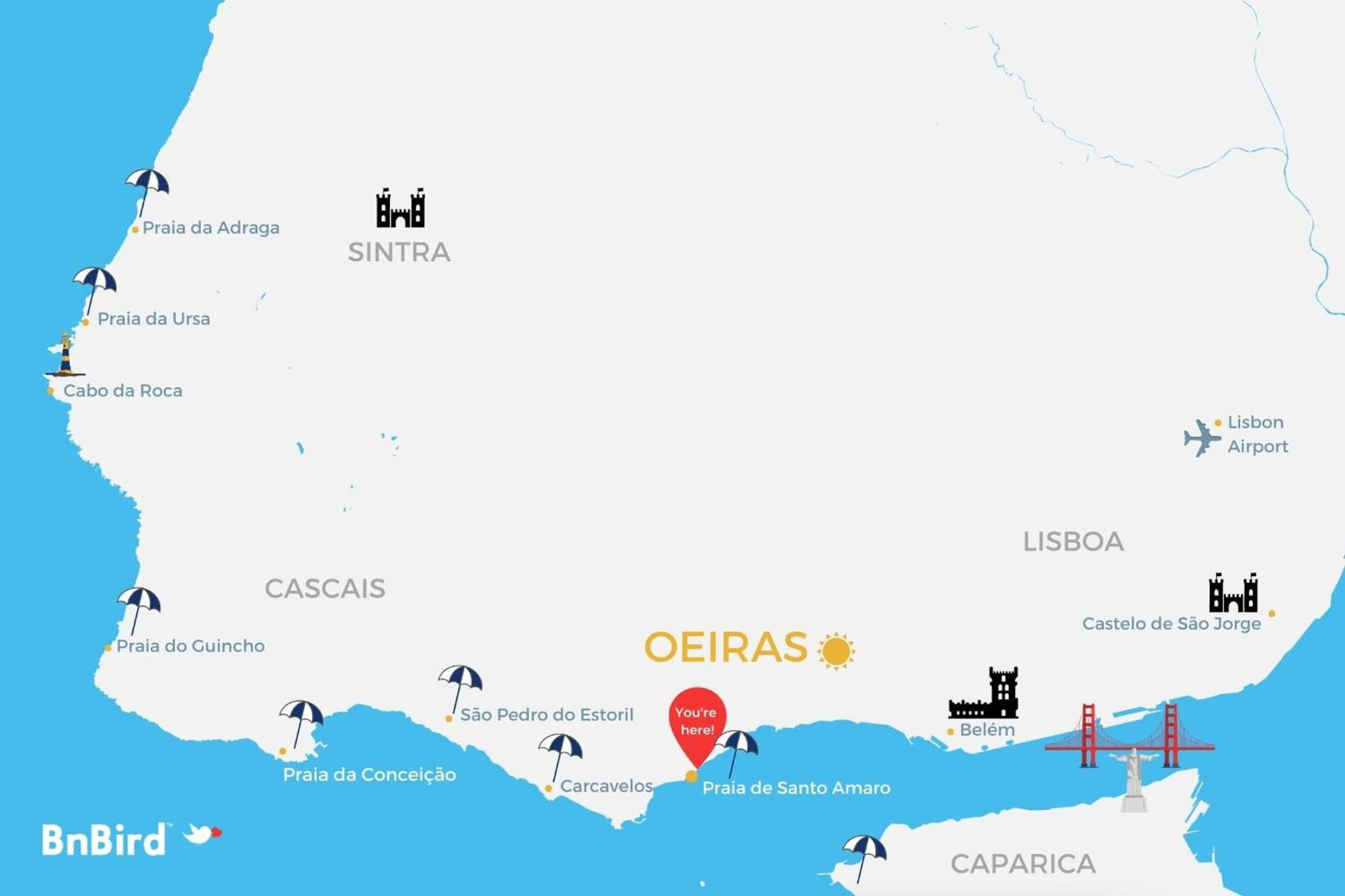 Santo Amaro Beach Family Stays Oeiras Exterior photo